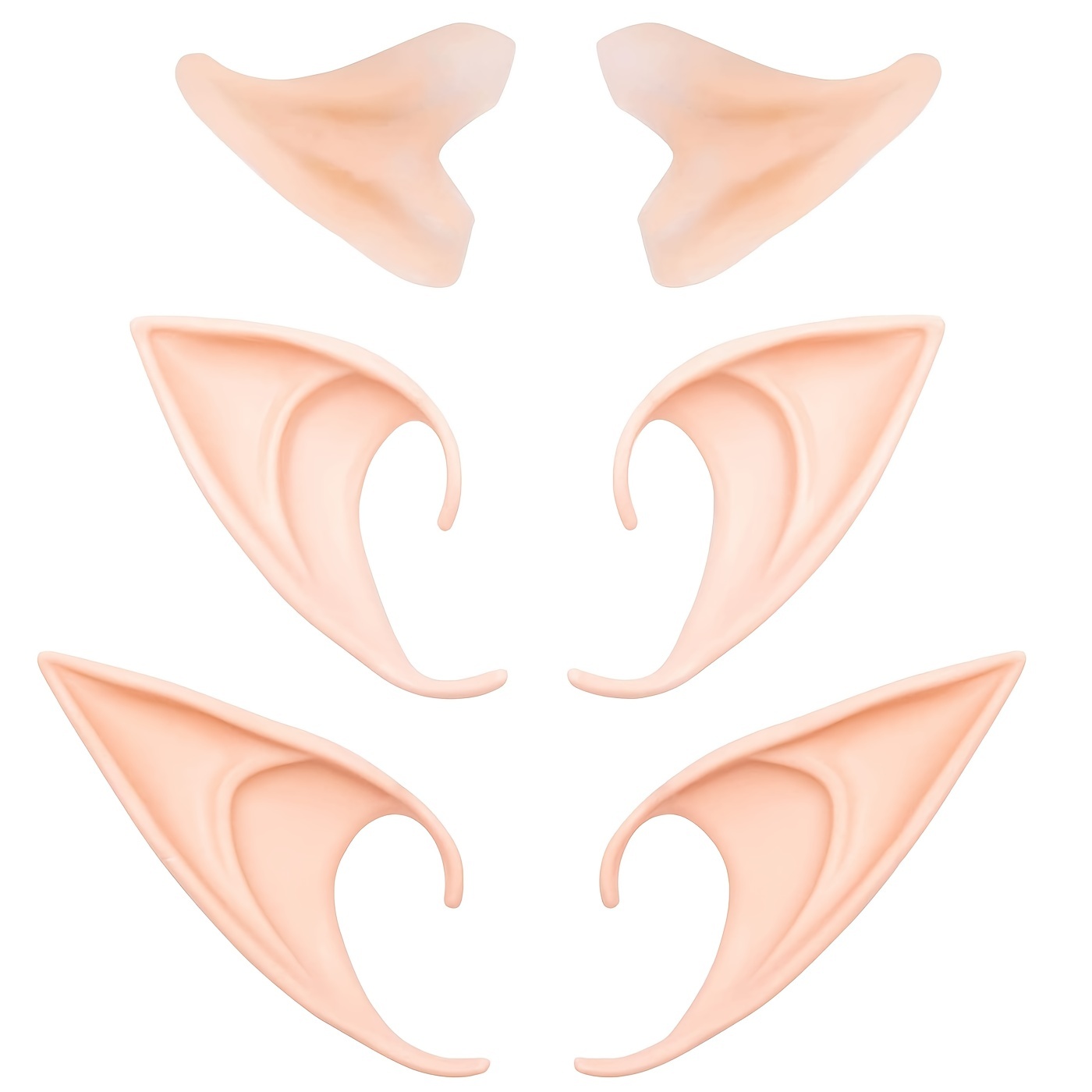 Elf Costume Christmas - 1pair Cosplay Fairy Elf Ears Soft