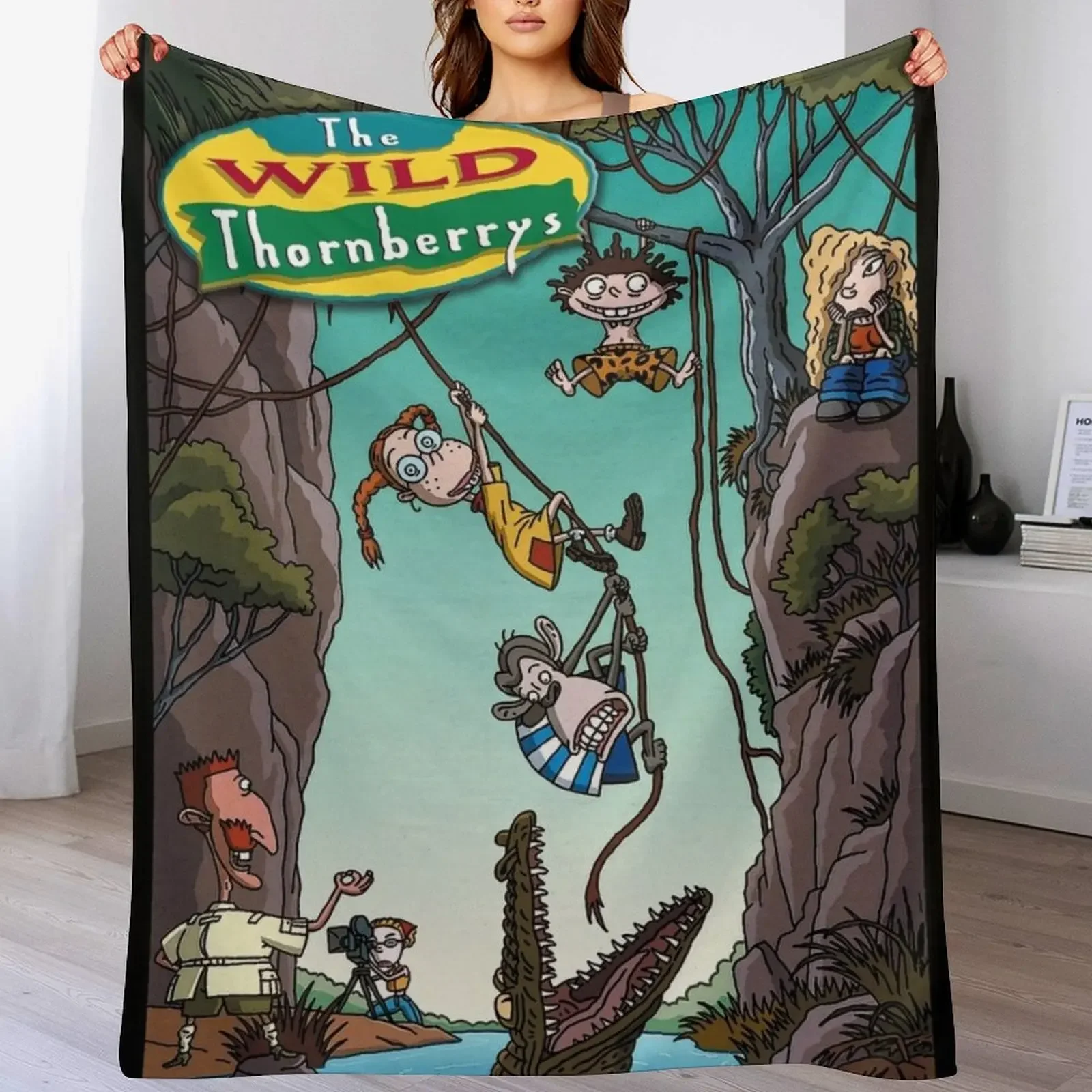 The Wild Thornberrys Throw Bla - Christmas Throw Blanket ulasan dan harga