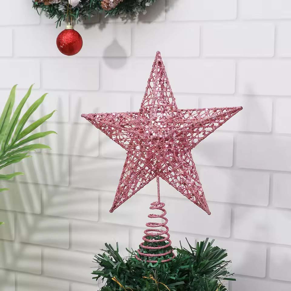 Christmas Pentagon Top Star Tr - Star Tree Topper ulasan dan harga