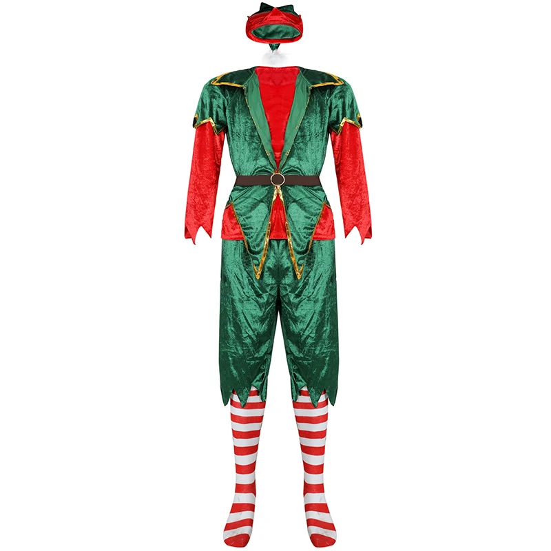 Christmas Santa Claus Costume  - Elf Costume Christmas ulasan dan harga