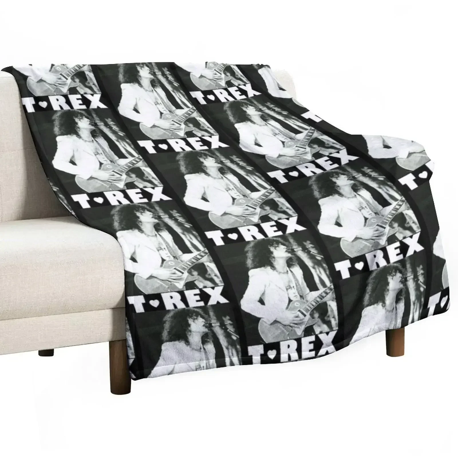 T Rex - Marc Bolan Throw Blank - Christmas Throw Blanket ulasan dan harga