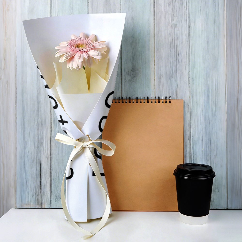 Custom Flower Wrapping Paper C - Christmas Throw Blanket ulasan dan harga