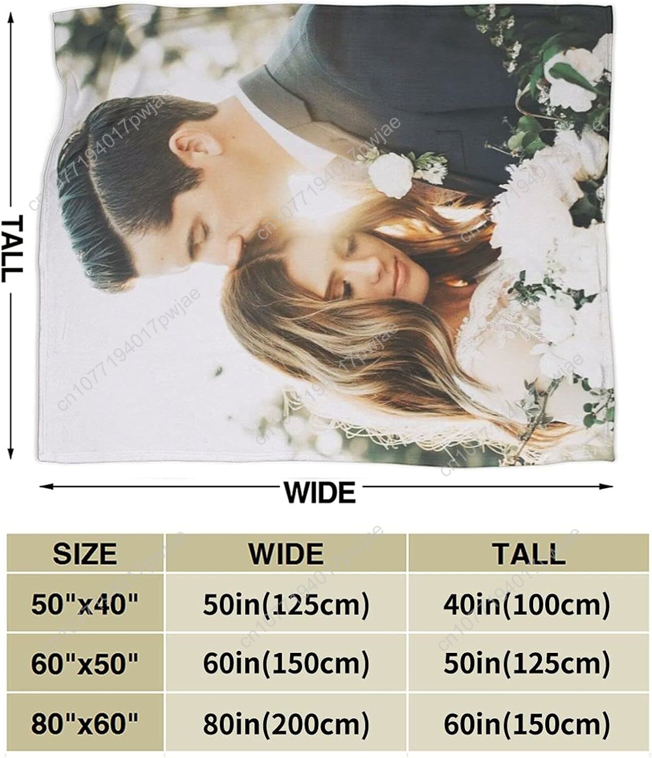 Custom Blanket with Photos Tex - Christmas Throw Blanket ulasan dan harga