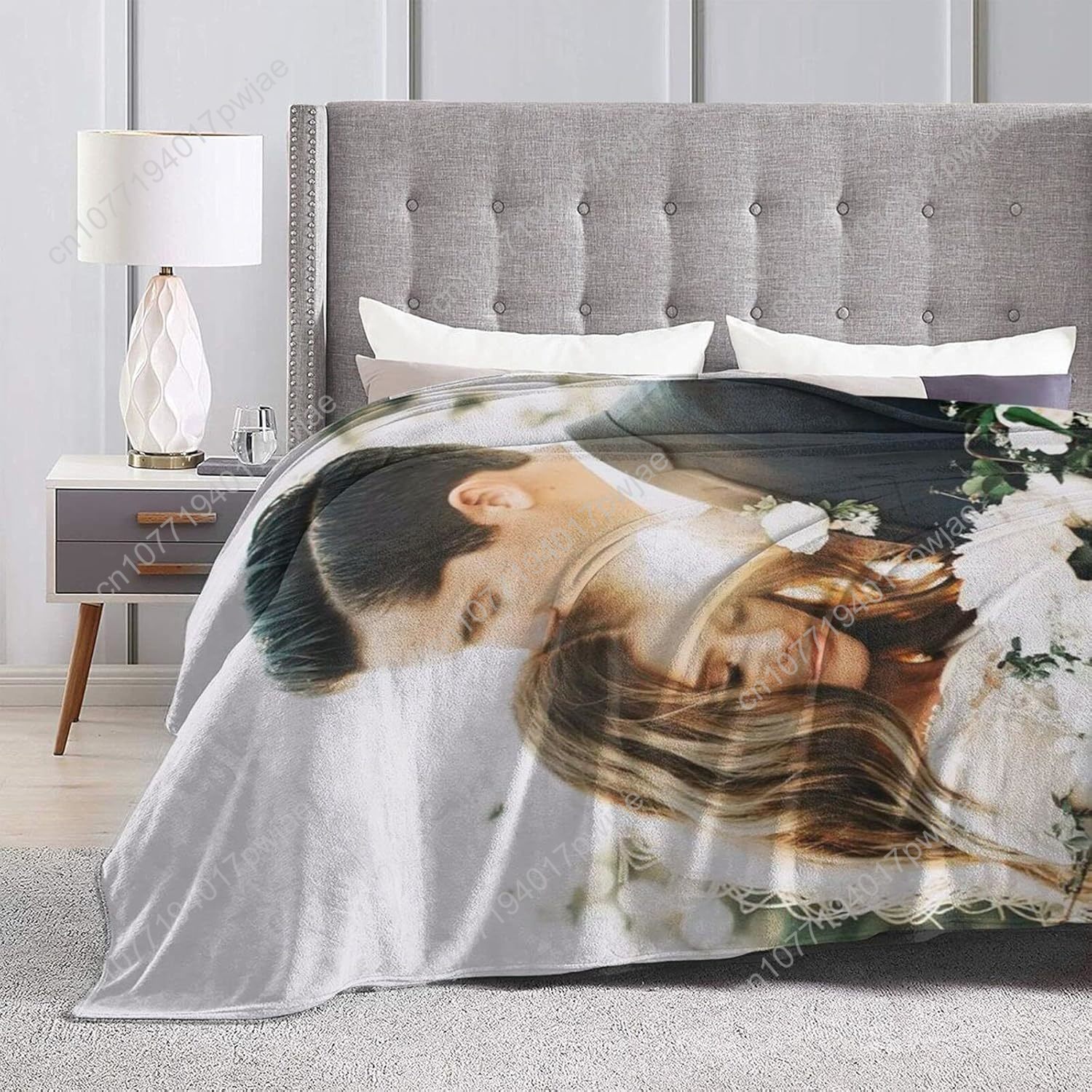 Custom Blanket with Photos Tex - Christmas Throw Blanket ulasan dan harga