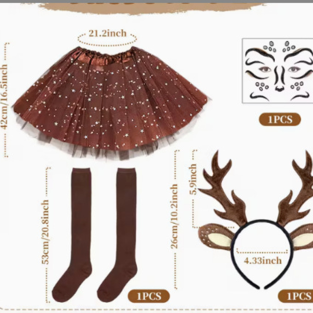 Decorative Christmas Reindeer  - Reindeer Antlers Headband ulasan dan harga