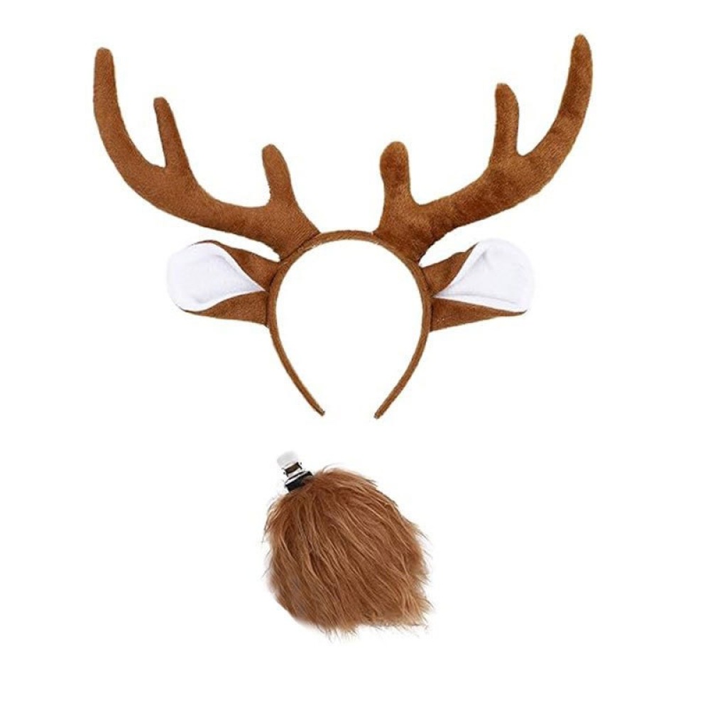 Decorative Christmas Reindeer  - Reindeer Antlers Headband ulasan dan harga