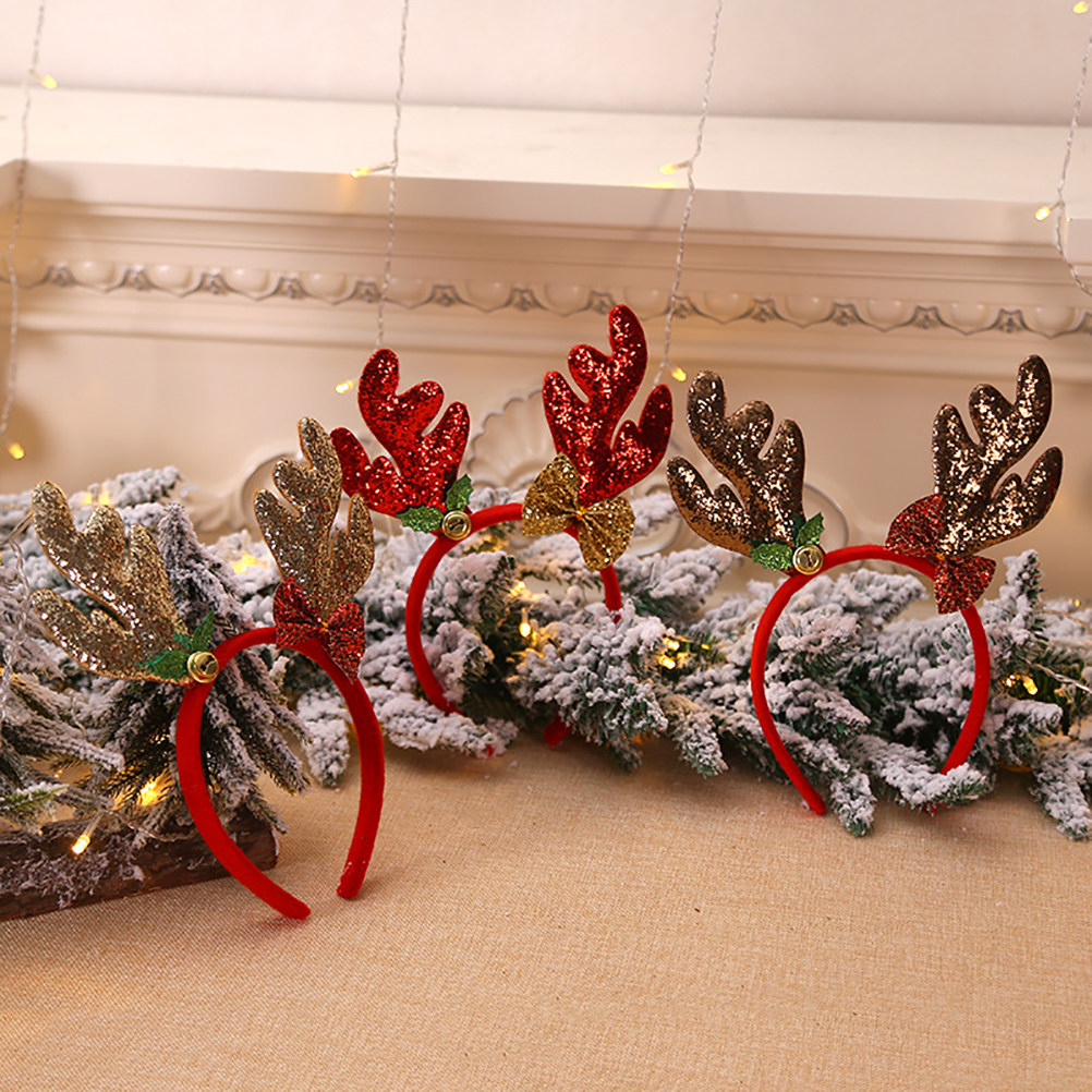 3Pcs Reindeer Antlers Christma - Reindeer Antlers Headband ulasan dan harga