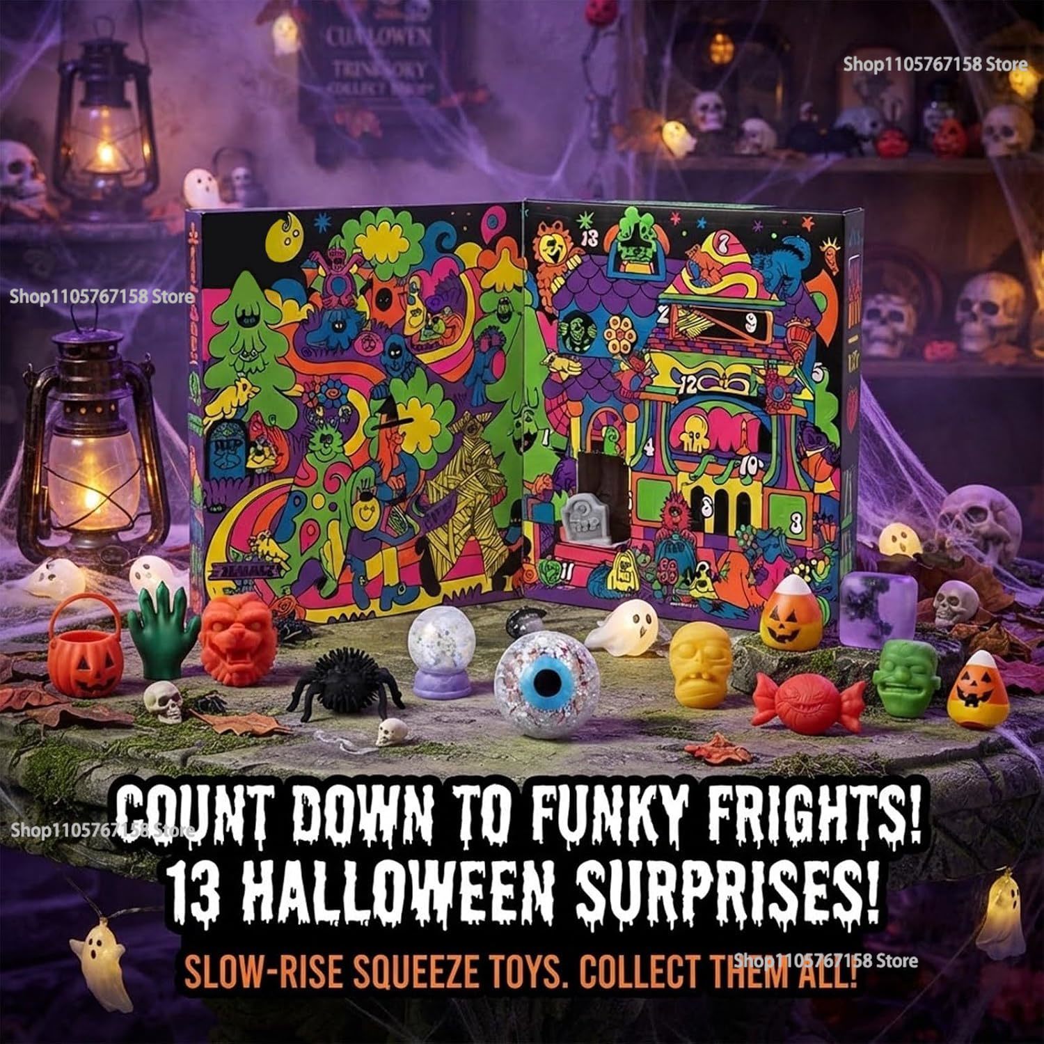 Halloween Advent Calendar,Spoo - Advent Calendar Gift ulasan dan harga