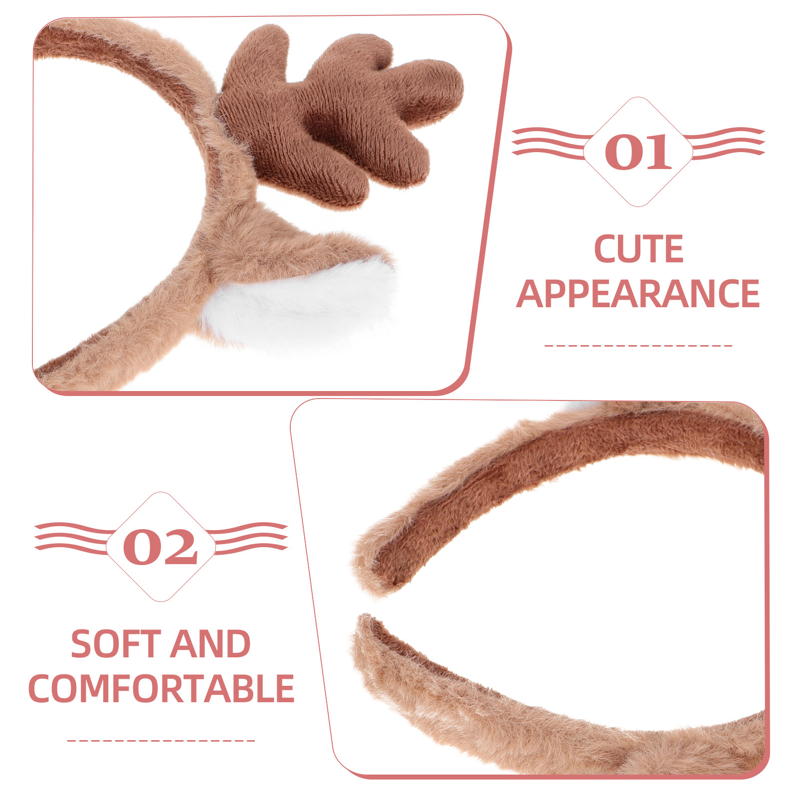Christmas Headband Reindeer An - Reindeer Antlers Headband ulasan dan harga